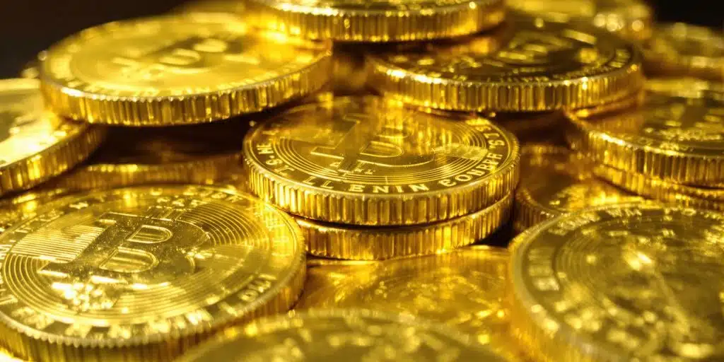 Moeda BTC Mais - Lastro em Ouro Fisico